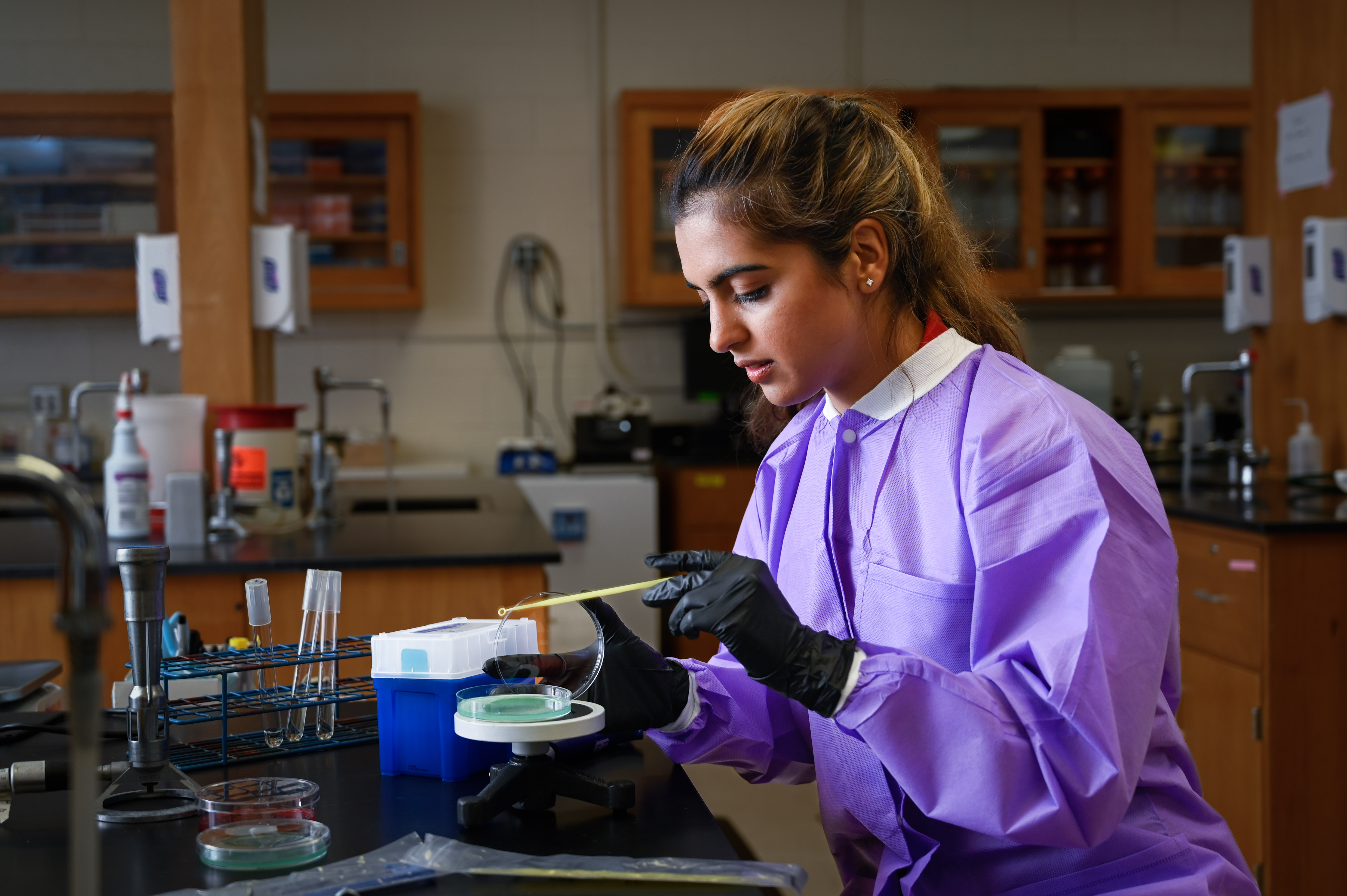 NC State college of sciences student